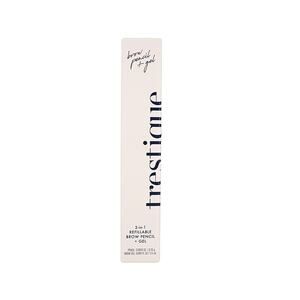 TRESTIQUE 2-in-1 Refillable Brow Pencil + Tinted Gel - Latte